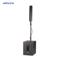 L1 mini ensemble de système de son dj debout portable extérieur amplifié subwoofer haut-parleur actif en néodyme line array
