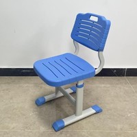 Ensemble de bureau et chaise d'écolier moderne avec structure métallique pour salles de classe des écoles primaires et secondaires
