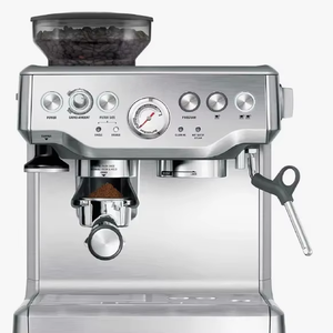 Cafetera Espresso Semiautomática en Oferta, Cafetera Programable para el Hogar, Oficina y Hotel, con Vaporizador de Leche, Enchufe Europeo - Product Image 5