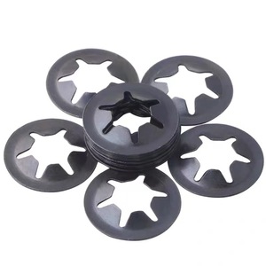 65Mn Plum Blossom Washers M2 M3 M4 M5 M6 M8 M10 M12 Retaining Rings Metric Grade A Snap In Construction Industry - Product Image 2