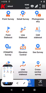 Software Kolida K-survey con Sistema Operativo Android Compatible con los Controladores Kolida y SOUTH GPS RTK H6/H10 - Product Image 3