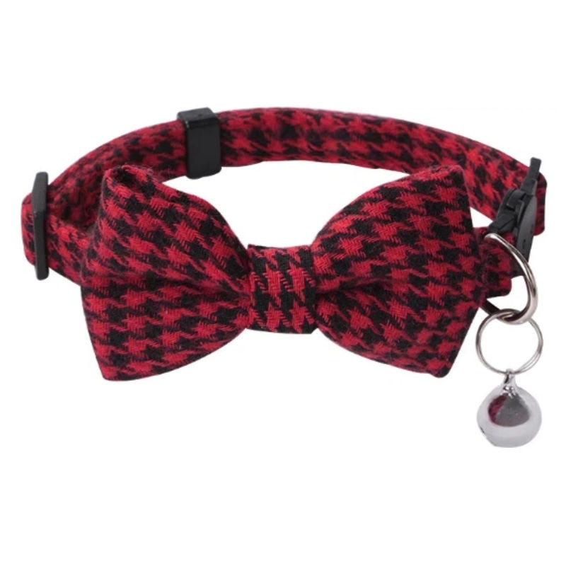 Red Houndstooth