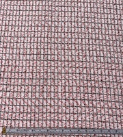 Tissu Tweed en Laine Teinte et Viscose de Haute Qualité, Résistant au Rétrécissement, 200g/m, pour Blazer, Costume, Manteau, Veste, Écologique, Grammage Lourd