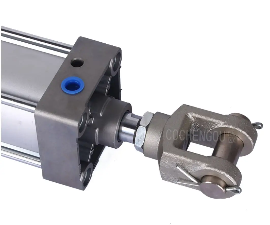 MBB MDBB Double Action Single Rod SMC Type Standard Air Cylinder With End Lock Pneumatic Air Cylinder With Lock