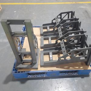 שירות ייצור של מסגרת צינורות מפלדת פחמן ופלדת אל-חלד בהתאמה אישית, תמיכה במבנה שלדה, שירות ייצור, בעל תקן ISO9001 - Product Image 2