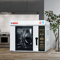 Nuevo horno eléctrico de convección para panadería con controles digitales para hornear pan