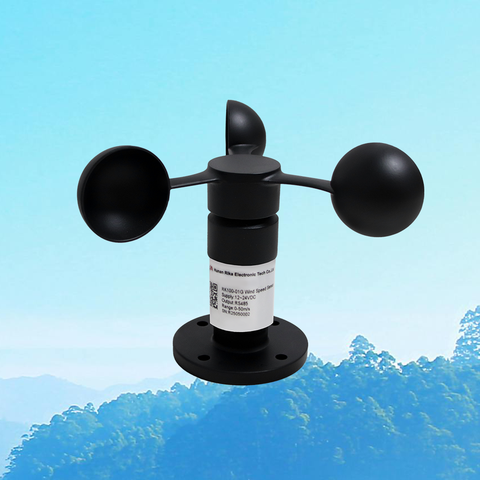 RK100-01G High Measurement Accuracy Stable Performance Cup Anemometer Wind Speed Sensor for Mobile Weather Monitoring Vehicles