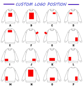 Felpe da Uomo di Alta Qualità con Logo Personalizzato, <span class=keywords><strong>Stampa</strong></span> Serigrafica, Maniche Lunghe, Girocollo, Casual, Oversize - Product Image 5
