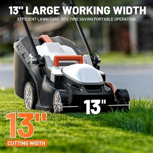 High Quality Factory Price 526mm Electric Cordless Lawn Mover <b>Robot</b> Lawn Mover <b>Grass</b> <b>Cutter</b> for Sale - Product Image 2