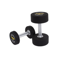 Ensemble d'haltères en fonte professionnel pour salle de sport, équipement de fitness commercial, musculation, poids libres, haltères personnalisables avec logo