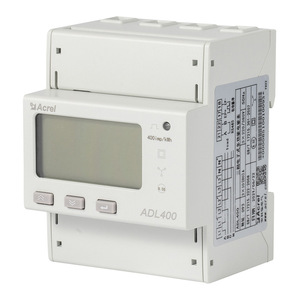 Acrel Adl400 <b>Three</b> Phase Energy Meter 400 Imp Kwh Class 0.5 Rail Mounted Multifunction With Harmonic Measurement - Product Image 3