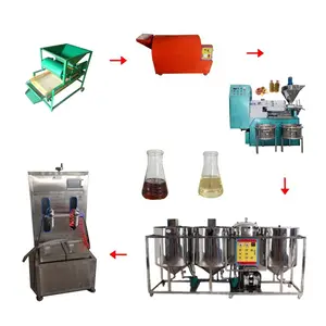 commercial 500-600kg/hour sunflower soybean peanut oil press + a feeding machine elevator HJ-PR150