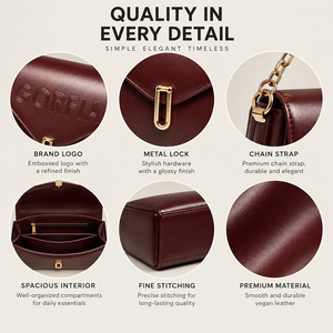 Bolsos de Mensajero para Mujer, Diseño de Moda, Cuero PU, con Cadena Simple, Cuadrados Pequeños y de Gran Capacidad, Bolsos Cruzados de Lujo - Product Image 2