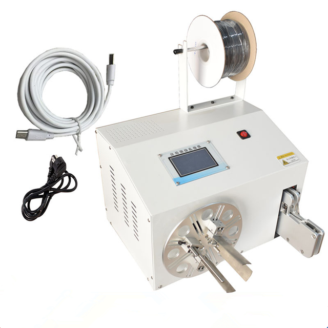 Semi- Automatic Twisting Winding Banding Bundling Tying Electrical Copper Wire Cable Machine Machinery Making Equipment