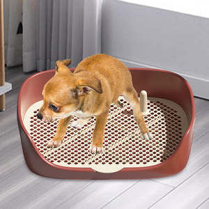 Inodoro portátil para perros, orinal para perros, caja de arena para entrenar, antisalpicaduras, inodoro para mascotas, herramienta de limpieza para cachorros y gatitos - Product Image 4