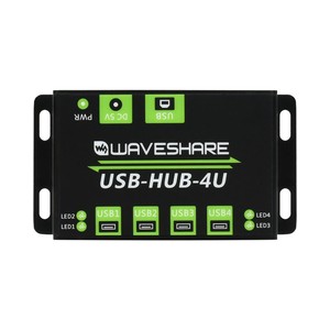 HUB USB de Grado Industrial, que Extiende 4 Puertos USB 2.0 - Product Image 3