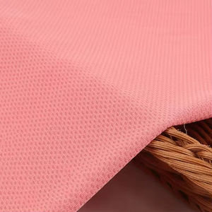 Tissu en maille tricotée 100% polyester 140g léger, respirant et à séchage rapide, en fil original 100D, motif nid d'abeille, pour vêtements sportifs - Product Image 4