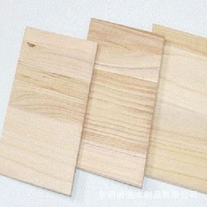 Tabla de madera maciza de Paulownia rectangular, tamaño personalizable, para manualidades y material de Taekwondo y boxeo. - Product Image 3
