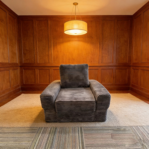 Sofá <span class=keywords><strong>Cama</strong></span> Plegable Nórdico de Gran Tamaño, Tipo Puff, de Pana, con Asiento Individual Ajustable y Tapizado - Product Image 5