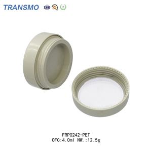 Boîtier compact écologique en PET pour poudre pressée, fard à paupières, ou crème blush vide 4g - Product Image 5