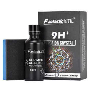 Prix usine OEM Super Grade 9H + revêtement de voiture autonettoyant Nano céramique graphène peinture revêtement résistance à la chaleur hydrophobie 50ML - Product Image 2