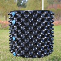 Agriculture jardin pépinière légumes fruits plantation d'arbres plastique PE 10 gallons Air élagage Pot à vendre