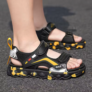 Nouvelles Chaussures de Sport d'Été 2025 pour Enfants, Style Plage et Marche en Plein Air, Sandales Plates Tendance et Respirantes pour Enfants - Product Image 6