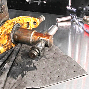 Nhà Máy Bán Hàng Trực Tiếp 100% Polypropylene Màu Xám Cao Dầu Và Chất Lỏng Hấp Thụ Mục Đích Chung Thấm Pad Phổ Thấm Mat - Product Image 6