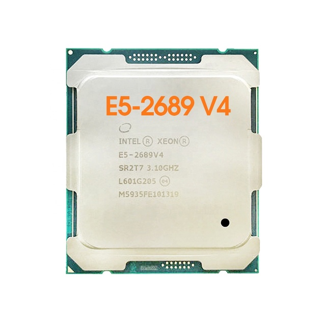 Xeon E5 2689v4 Processor Ten Core 165W LGA 2011-3 Socket Processor E5 2689v4 CPU