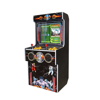 Jeu de combat Arcade Console de jeu vidéo Machine à pièces Double grande Console de jeu Mini Arcade 2 personnes 110V/220V plein de plaisir