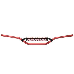 Renthal 22 mm 7/8 rosso RC bilanciere leve freno Manubrio con Piega per moto V-Twin - Product Image 1