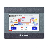 MT8101iE Layar Sentuh 10 Inci Antarmuka Manusia-Mesin Resolusi 800x480 Komunikasi RS-485 Bahan ABS