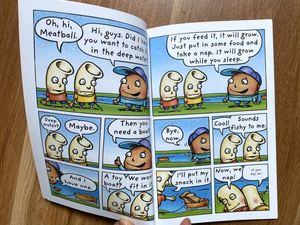 Cuốn sách ảnh Tiếng Anh noodleheads cười hài hước đầy đủ màu sắc truyện tranh Bộ 6 - Product Image 4