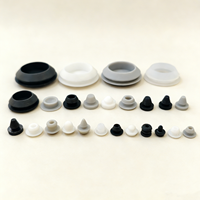 Bouchon en silicone souple et durable de type T personnalisé pour le scellage des fentes de carte à surface incurvée