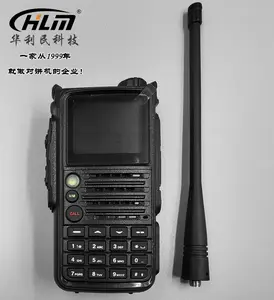 HLM-6100 walkie talkie rádio portátil VHF/UHF original de longo alcance para DMR Digital