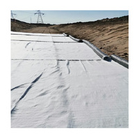 Feuille composite auto-cicatrisante en bentonite haute densité, imperméable, pour le traitement des eaux usées des décharges, anti-infiltration, drainage, jardin