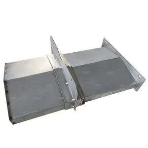 Hot Seller Rvs Balgen Covers Flexibele Telescopische Balg Cover Draaibank Stofkap Voor Cnc Machine