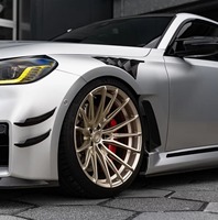 Rines de Aleación Forjados en Cromo Pulido de 18-24 Pulgadas 5x114.3/120/112 con ET de 25 mm para GT-R Corvette M2