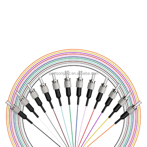 Pigtail de Fibra Óptica Monomodo ST de Grado Telecomunicaciones, Color Personalizado, 0.9mm, Simplex ST SM 9/125 - Product Image 4