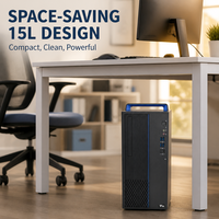 Ordinateur de bureau Hygon pour l'achat groupé gouvernemental des écoles, 8 Go de RAM, SSD 512 Go, GPU dédié 2 Go, moniteur, logo personnalisé, ordinateur de bureau Linux