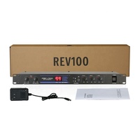 REV100 Efecto de reverberación digital de calidad de sonido superior con 99 programas/Procesador de audio/Características MIDI avanzadas
