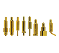 Connecteur à ressort double extrémité à faible résistance, en cuivre, pour PCB, type Pogo Pin, hauteur 22 mm, haute intensité, personnalisable, Shenzhen