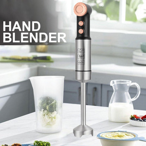 Batidora de mano eléctrica multifunción de acero inoxidable para hacer jugos, moler carne, batir huevos y preparar comida para bebés - Product Image 5