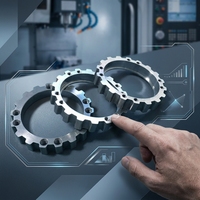 Boîtier mécanique sur mesure à tolérance stricte usiné CNC 5 axes, anodisation pour l'assemblage de dispositifs mécaniques d'automatisation