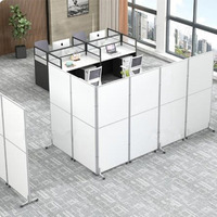 YDPF-38 moderne faltbare Bildschirm bewegliche Trennwand Büro tisch Teiler Trennwand Wand Büro Trennwände Wand