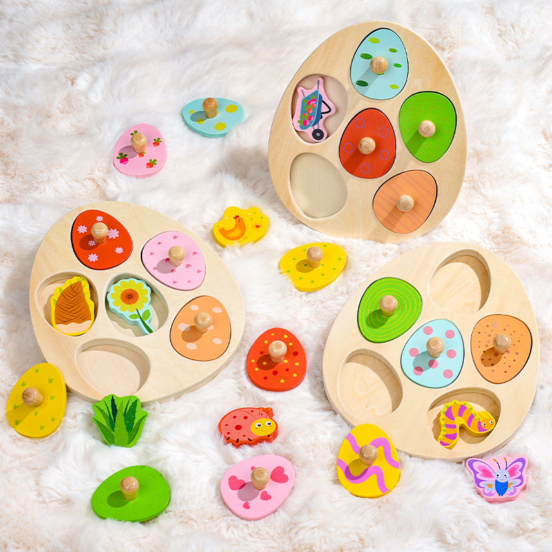 Kids Geometric Shape Matching Panel Puzzle