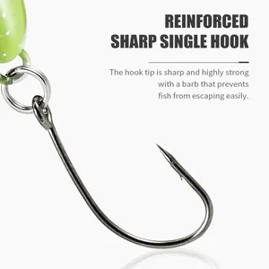 Leurre dur de pêche Minnow coulant 50mm 4g, Wobblers en plastique ABS pour achigan, truite, brochet, rivière, lac <span class=keywords><strong>BUBBA</strong></span> LSZ047 - Product Image 5