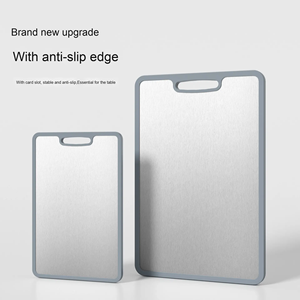 <span class=keywords><strong>Tagliere</strong></span> 316 <span class=keywords><strong>in</strong></span> <span class=keywords><strong>acciaio</strong></span> inossidabile singolo lato <span class=keywords><strong>tagliere</strong></span> <span class=keywords><strong>in</strong></span> <span class=keywords><strong>acciaio</strong></span> inox puro titanio <span class=keywords><strong>tagliere</strong></span> per cucina - Product Image 2