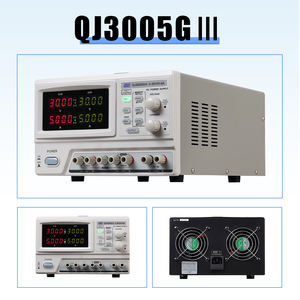 QJ3005Glll 315W Fuente de alimentación de escritorio regulada por CC de 3 vías 0-30V 0-5A Ajustable, pantalla de 3 dígitos, protección de limitación de corriente - Product Image 4