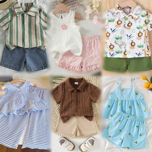 Lote Mixto de Ropa de Verano para Niños al por Mayor, Niños y Niñas, Varios Estilos, Varios Colores, Varios Tamaños, Surtido, Suministro Diario para Niños, Envío Rápido - Product Image 3